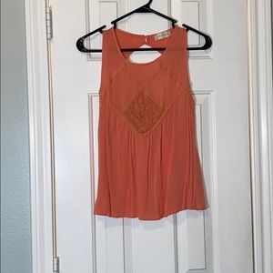 Open back coral tank